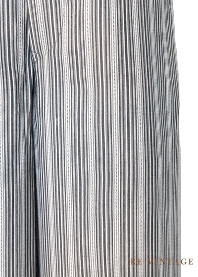 質感單品 - 淺灰色線條直筒褲（25.5"）8