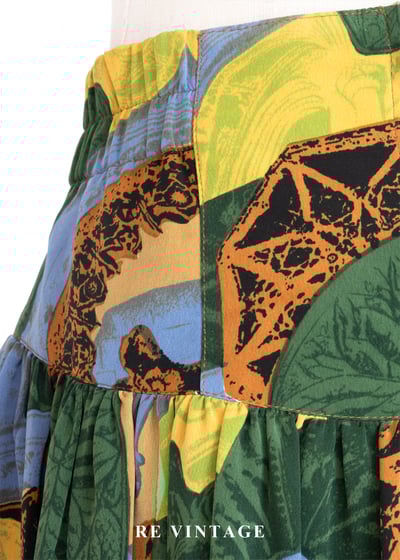 歐式熱帶植物與切割庭園長裙（27-28"）11