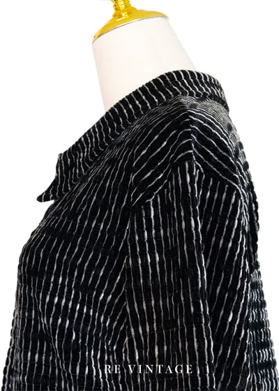 Coal smoke 黑白相間絨布襯衫8