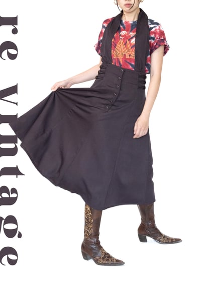 深灰色高腰繞頸One Day 洋裝3