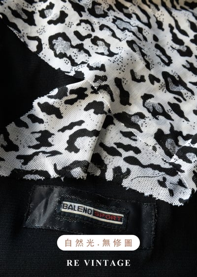 硬派搖滾味豹紋甜心女孩露肩上衣14