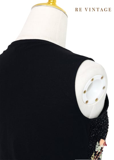 Heavy Beading 浮誇花花背心10