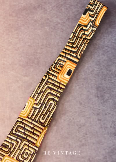 Orange Infinite Square 美領帶4