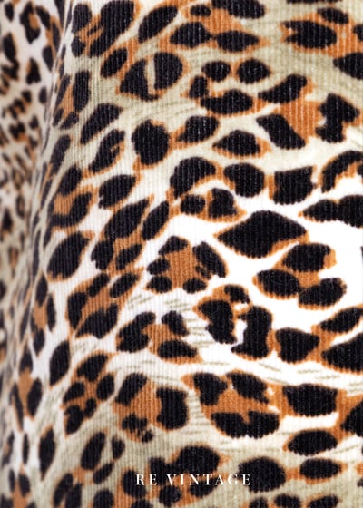 草原奔跑的小豹燈心絨短裙（26"）10