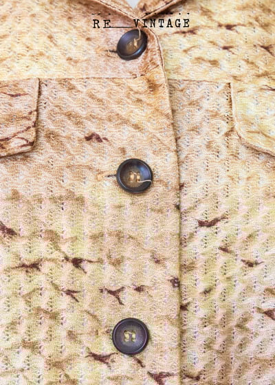 短版蛇皮斑長袖上衣9