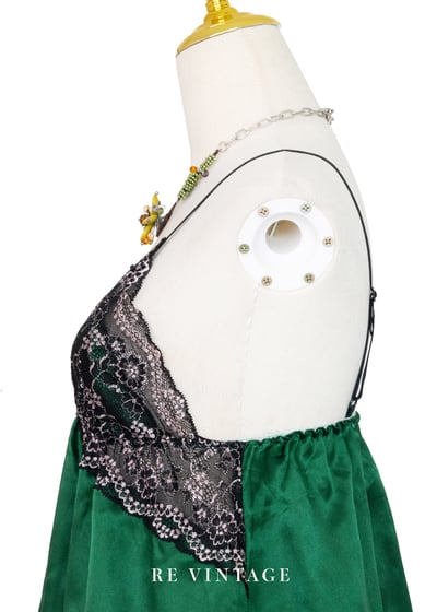 翡翠幻境黑蕾絲小背心7