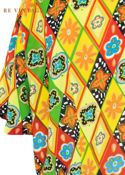 嘉年華夏日拼圖短版上衣10