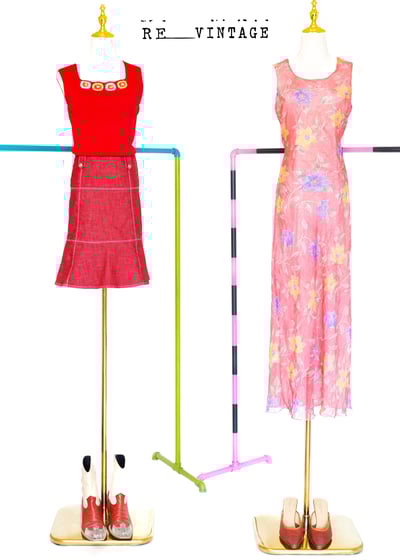 亞麻紅可愛短裙2