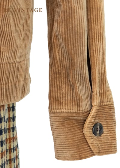 英倫Caramel 燈芯絨翻領夾克外套11