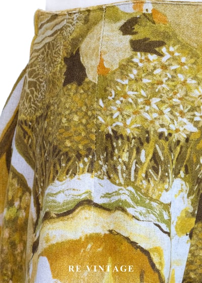 芥末黃河邊風景短褲（24-28"）5