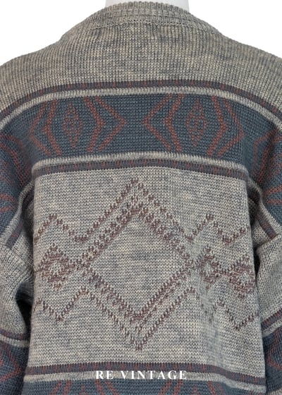 石林晨光幾何圖騰針織毛衣12