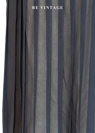 墨灰半透視百褶長裙（27"）11