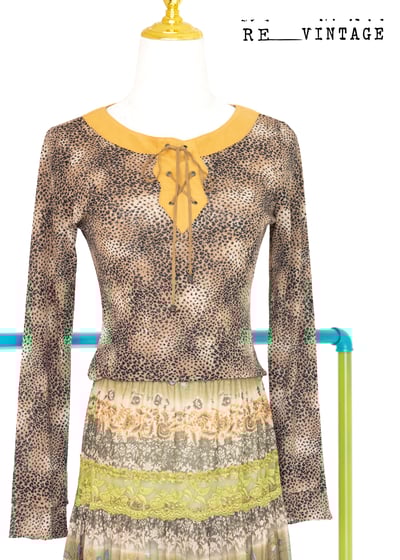 Autumn Leopard Print 貼身上衣5