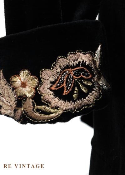 凡爾賽的夜晚約會絨布上衣8