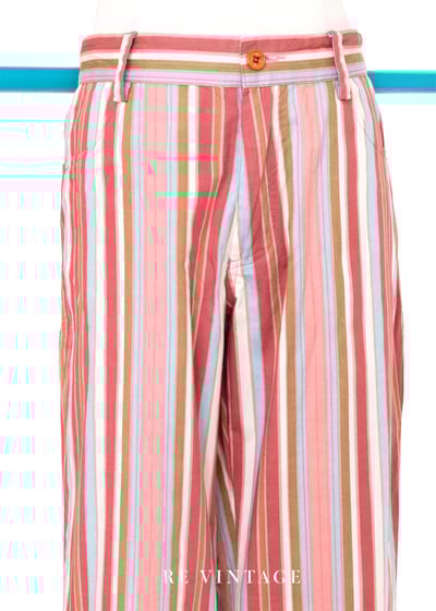 桃子清冰線條棉料褲褲3