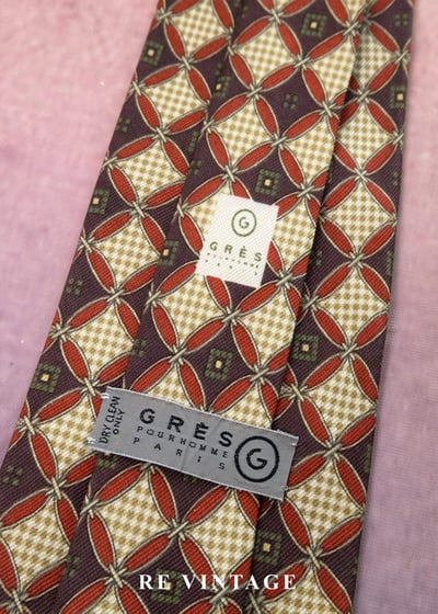 紳士萬花筒菱格領帶3