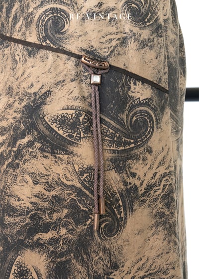 霧渦一抹暗潮個性及膝裙（25"）5