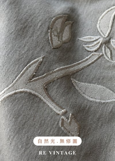 灰綠色的玫瑰短裙（28"）11