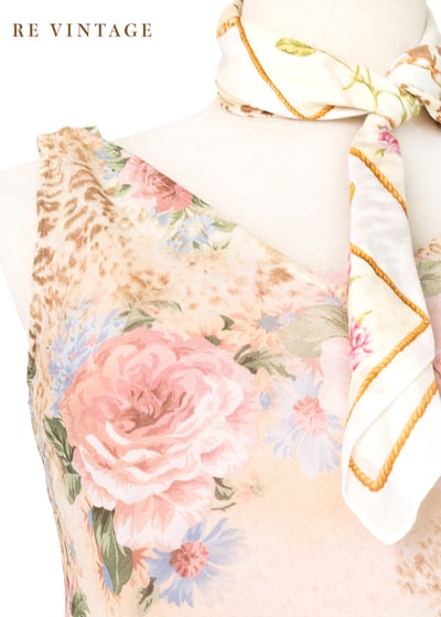 美麗佳人玫瑰豹紋氣質洋裝6