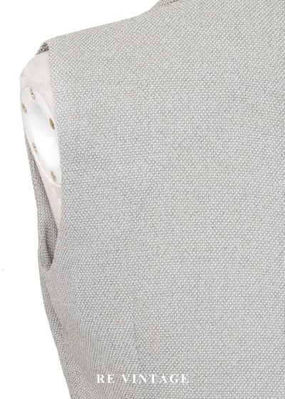 質感單品 - 倫敦的霧色知性簡約織紋背心11