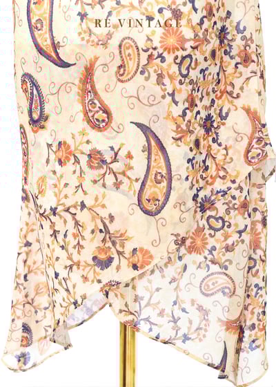 奶橘色變形蟲夏日美裙（24-31"）4