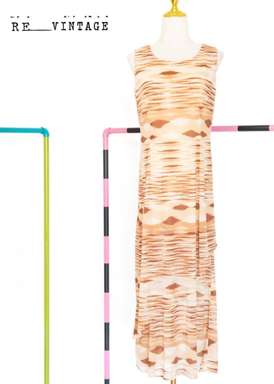 千層地質圖夏日長洋裝1