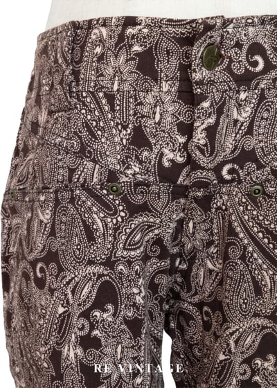 巧克力色摩登變形蟲小喇叭美褲5