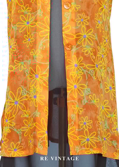 瓦倫西亞的陽光派對雪紡襯衫/迷你洋裝4