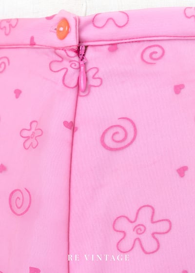 奧莉薇戀愛中小花中長裙（26")6