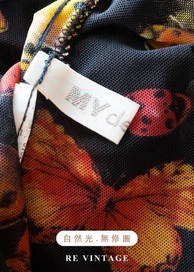 Butterflies After Midnight 透膚網紗洋裝17