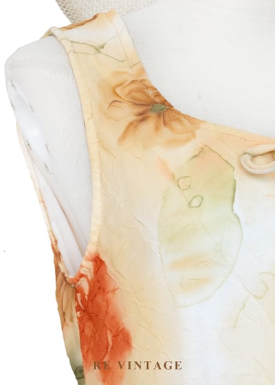 陽光午後大花圖騰少女洋裝7