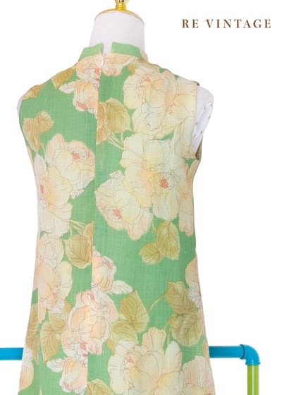 Lemon Petals 檸檬花綠意的午後洋裝12