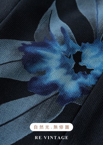 月光下的暗夜百合短洋裝14