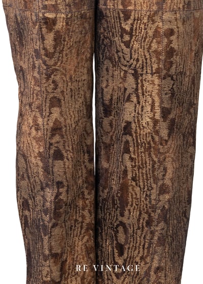 金光樹皮高腰美臀小腳褲（24"）4