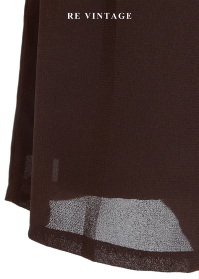 質感單品 沉睡的黑森林雪紡高腰短褲（29"）6