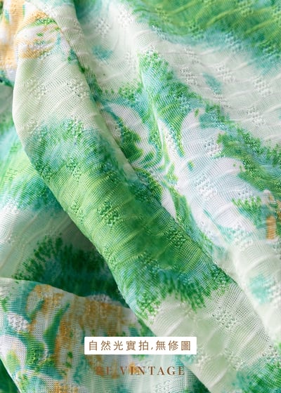 草地力的野花夢彈性長洋裝13