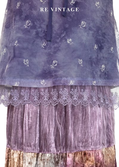 丁香煙雨 - 紮染迷你小花小背心4