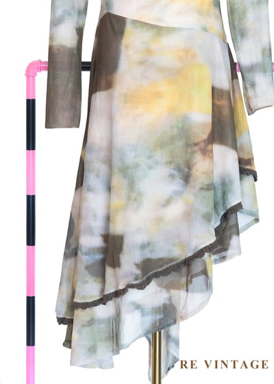 模糊邊界迷幻渲染扭結洋裝11