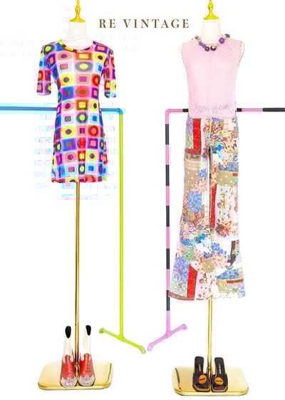 七彩霓虹燈閃閃彈性洋裝3