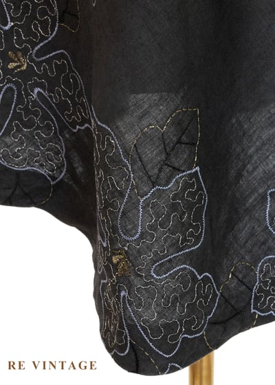 華麗金銀刺繡花花美裙 (30")9