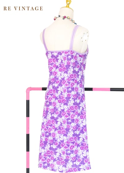 葡萄汽水糖細肩帶洋裝8