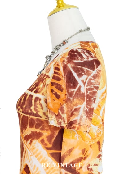 『歐洲寶物』脈動大地葉影上衣7