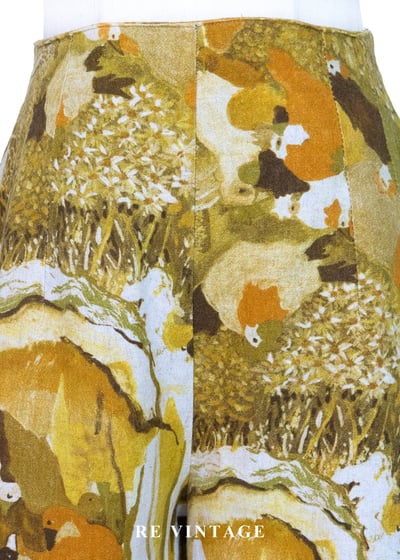 芥末黃河邊風景短褲（24-28"）3