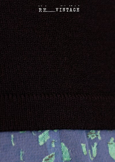 水藍橘子菱格薄款針織上衣8