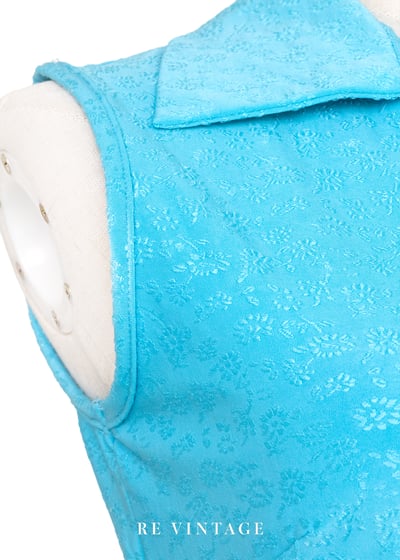 Clear Tides 小花花印花彈性洋裝5