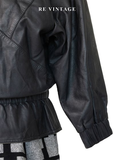 必備單品 - 率性廓形束腰皮外套13