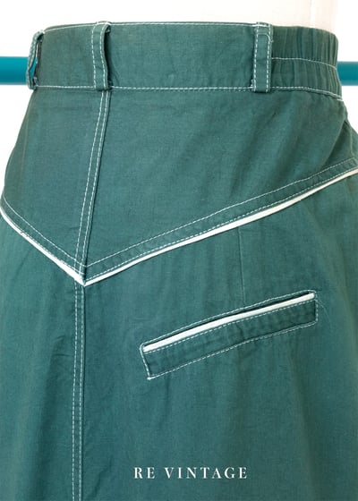 Evergreen 白色小花短裙（26"）6