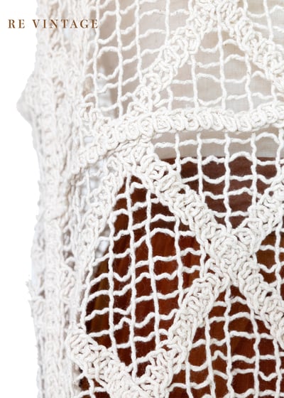 Happy Vacation 香草白織品長版背心/洋裝8