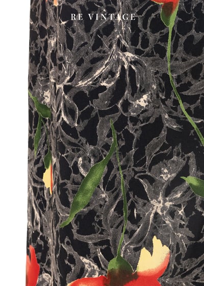 焰中開花豔麗高冷係長裙（27"）6