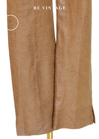 曠野的餘暉仿蛇紋壓紋長褲（~26"）16